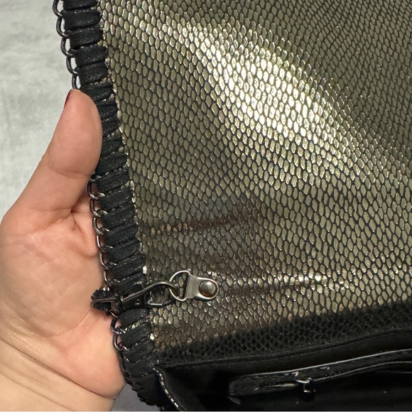 TARNISH Bags Clutch, oversized. Black and silver - Picture 8 of 10